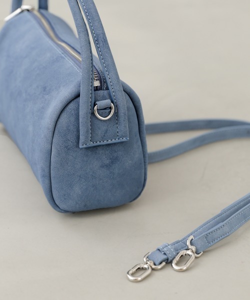 Bab（バブ）の「2WAYスエード調ミニバッグ（ショルダーバッグ・レディース・ブルー/アイボリー/ブラック・ONESIZE）」の15枚目の写真
