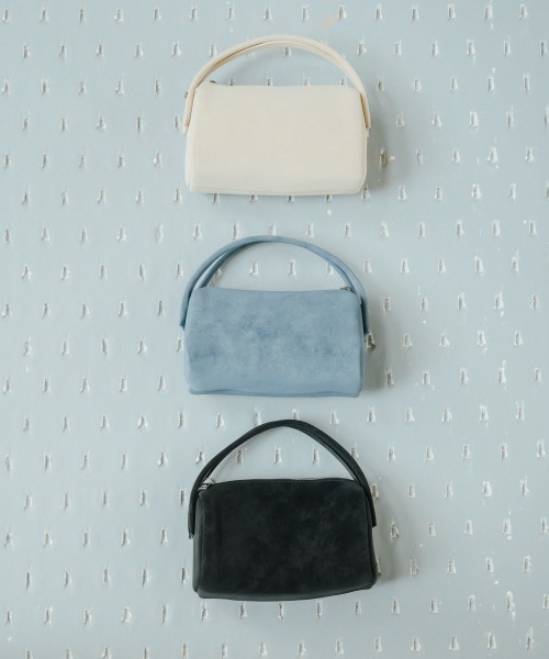 Bab（バブ）の「2WAYスエード調ミニバッグ（ショルダーバッグ・レディース・ブルー/アイボリー/ブラック・ONESIZE）」の18枚目の写真