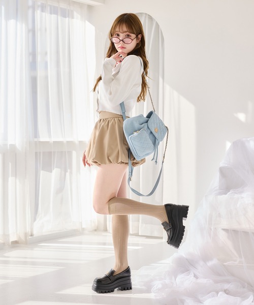 one after another NICE CLAUP（ワンアフターアナザーナイスクラップ）の「【2way仕様】トリプルソールローファー（ローファー・レディース・ダークブラウン/ブラック・L/M/S）」の14枚目の写真