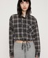 SLY（スライ）の「【2026SS新作】CHECK HOODIE SH チェックフーディーシャツ 冬服 春服（シャツ/ブラウス・FREE）」