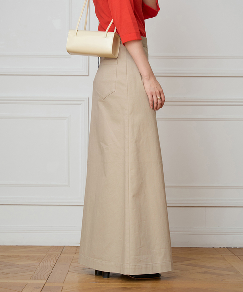 IENA LA BOUCLE（イエナラブークル）の「IENA LA BOUCLE チノラップスカート（スカート・レディース・ブラック/ナチュラル・36/38）」の21枚目の写真