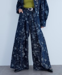 HARE（ハレ）の「フラワーガラデニムパンツ(HARE)（デニムパンツ）」