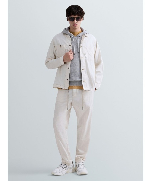 REPLAY(リプレイ)の「テーパードフィットデニムパンツ(セットアップ)(デニムパンツ・メンズ・アイボリー・W34xL30/W32xL30/W30xL30/W28xL30/W29xL30/W31xL30/W33xL30/W36xL30)」の7枚目の写真