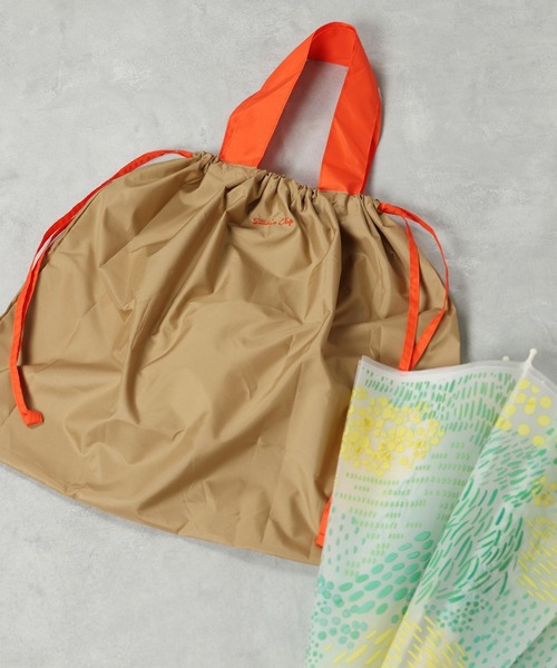 studio CLIP(スタディオクリップ)の「撥水 レインバッグ6(トートバッグ・レディース・グリーン/ベージュ/ブルー/グレー・FREE)」の2枚目の写真