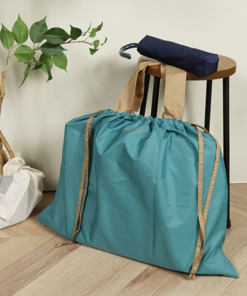 studio CLIP(スタディオクリップ)の「撥水 レインバッグ6(トートバッグ・レディース・グリーン/ベージュ/ブルー/グレー・FREE)」の4枚目の写真