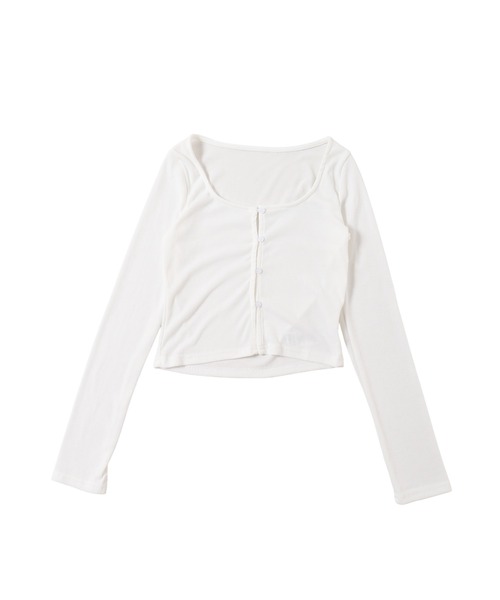 PHILLY（フィリー）の「《2点セット》チェックキャミセットカーディガン（カーディガン/ボレロ・レディース・グレー/ブラウン・FREE）」の13枚目の写真