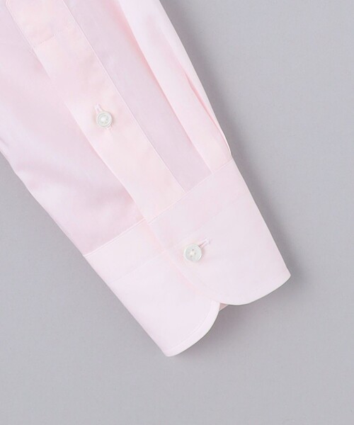 SOVEREIGN（ソブリン）の「＜SOVEREIGN＞ CANCLINI/シャンブレー ピンク セミワイドカラーシャツ（シャツ/ブラウス・メンズ・ライトピンク・42cm/43cm）」の5枚目の写真