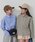 PENNEYS�i�؃j�[�Y�j�́u�yKIDS�zFOX�ʒ�/��100%�X�g���C�v�`�F�b�N���V���c�s�W���j�A�T�C�Y����t�i�V���c/�u���E�X�j�v�b�z���C�g