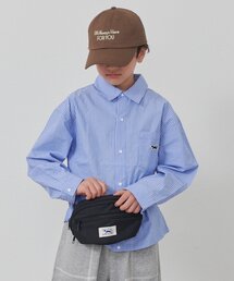 PENNEYS | ≪26SS展示会アイテム≫【KIDS】【FOX×TYPY】新色追加ストライプチェック柄シャツ(シャツ/ブラウス)