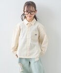 PENNEYS（ぺニーズ）の「≪26SS展示会アイテム≫【KIDS】【FOX×TYPY】新色追加ストライプチェック柄シャツ（シャツ/ブラウス・130）」