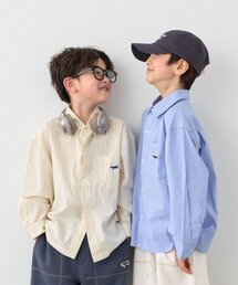 PENNEYS | 【KIDS】【FOX×TYPY】新色追加ストライプチェック柄シャツ(シャツ/ブラウス)