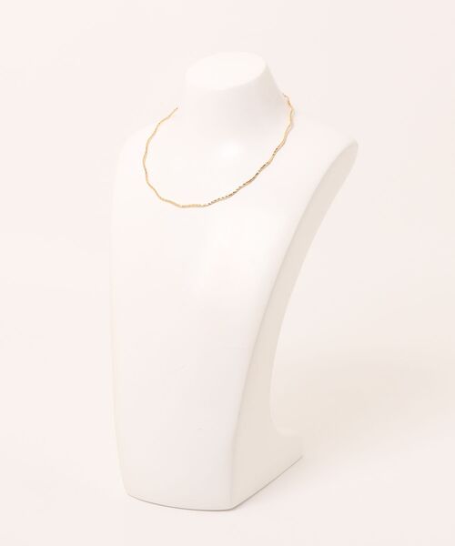 Heather（ヘザー）の「ウネウネネックレス（ネックレス・レディース・ゴールド/シルバー・ONE SIZE）」の6枚目の写真