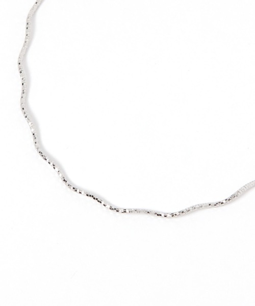 Heather（ヘザー）の「ウネウネネックレス（ネックレス・レディース・ゴールド/シルバー・ONE SIZE）」の3枚目の写真