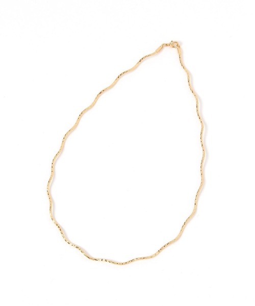 Heather（ヘザー）の「ウネウネネックレス（ネックレス・レディース・ゴールド/シルバー・ONE SIZE）」の4枚目の写真