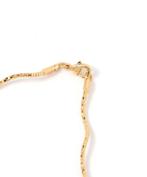 Heather（ヘザー）の「ウネウネネックレス（ネックレス・レディース・ゴールド/シルバー・ONE SIZE）」の5枚目の写真