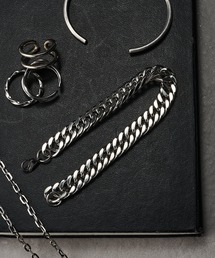 MAGASIN DE MODE Brew（マガジンデモードブリュー）の「【MAGASIN DE MODE Brew】ステンレスシルバーチェーンブレスレット TYPE-1 KNF-YI（ブレスレット）」