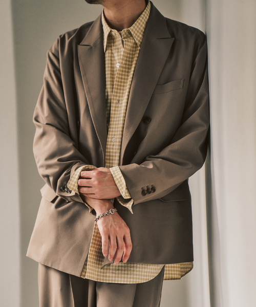 TRダブルワイドセットアップ ”ジャケット1点+パンツ1点” の2点セット