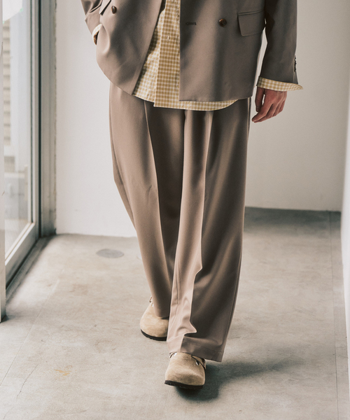 TRダブルワイドセットアップ ”ジャケット1点+パンツ1点” の2点セット