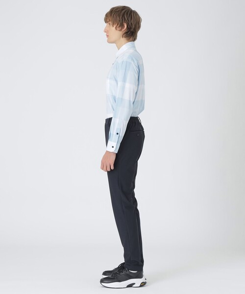 BLACK LABEL CRESTBRIDGE（ブラックレーベル・クレストブリッジ）の「【BLACK lab.】ブロックメッシュスキニートラウザーズ（その他パンツ・メンズ・ブラック/ネイビー/ホワイト系その他・S/XL/L/M）」の6枚目の写真