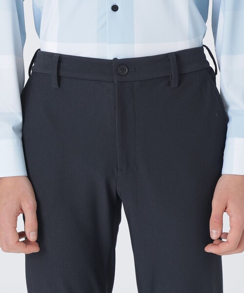 BLACK LABEL CRESTBRIDGE（ブラックレーベル・クレストブリッジ）の「【BLACK lab.】ブロックメッシュスキニートラウザーズ（その他パンツ・メンズ・ブラック/ネイビー/ホワイト系その他・S/XL/L/M）」の8枚目の写真