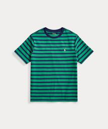 POLO RALPH LAUREN CHILDRENSWEAR | ストライプド コットン ジャージー Tシャツ(Tシャツ/カットソー)