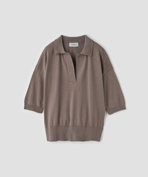 JOHN SMEDLEY｜ジョン スメドレーのポロシャツ（ベージュ系・無地