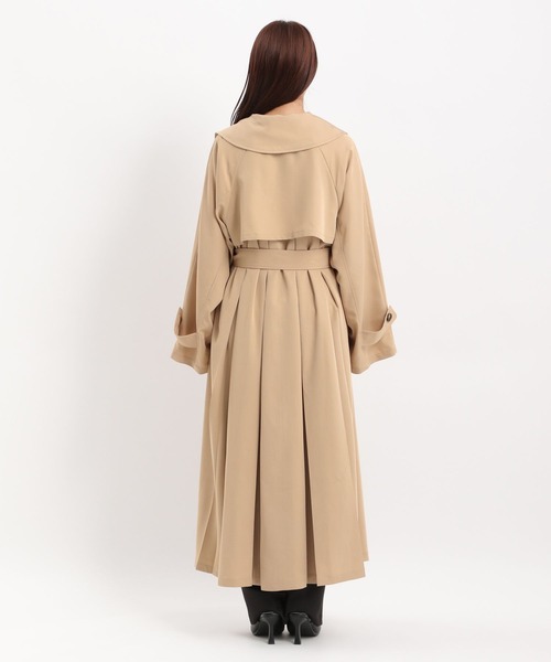 Andemiu(アンデミュウ)の「ドレストレンチコート325533(トレンチコート・レディース・ブルー・FREE)」の9枚目の写真