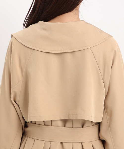 Andemiu(アンデミュウ)の「ドレストレンチコート325533(トレンチコート・レディース・ブルー・FREE)」の16枚目の写真