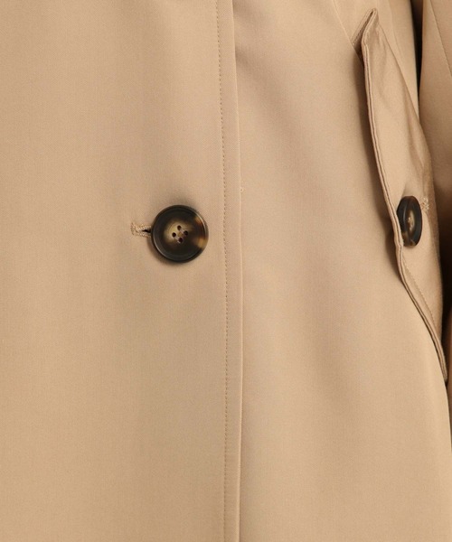 Andemiu(アンデミュウ)の「ドレストレンチコート325533(トレンチコート・レディース・ブルー・FREE)」の2枚目の写真