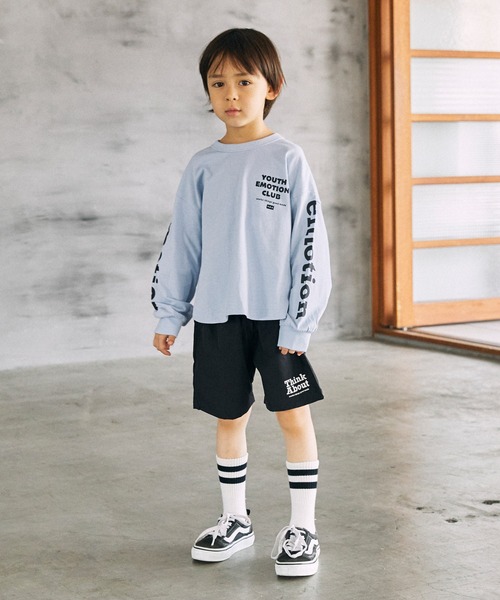 GENERATOR(ジェネレーター)の「GENERATOR/ジェネレーター emotion L/S Tシャツ(Tシャツ/カットソー・キッズ・サックスブルー/ブラック/ホワイト・M/L/XL)」の8枚目の写真