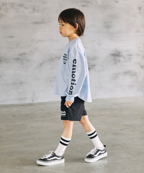 GENERATOR(ジェネレーター)の「GENERATOR/ジェネレーター emotion L/S Tシャツ(Tシャツ/カットソー・キッズ・サックスブルー/ブラック/ホワイト・M/L/XL)」の9枚目の写真