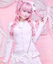 AVENCHUMU（アバンチュウム）の「Eat Me Drink Me knit cardigan（カーディガン/ボレロ）」