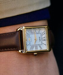 SHIPS（シップス）の「【WEB限定】SHIPS: スクエア Dバックル ウォッチ（アナログ腕時計）」