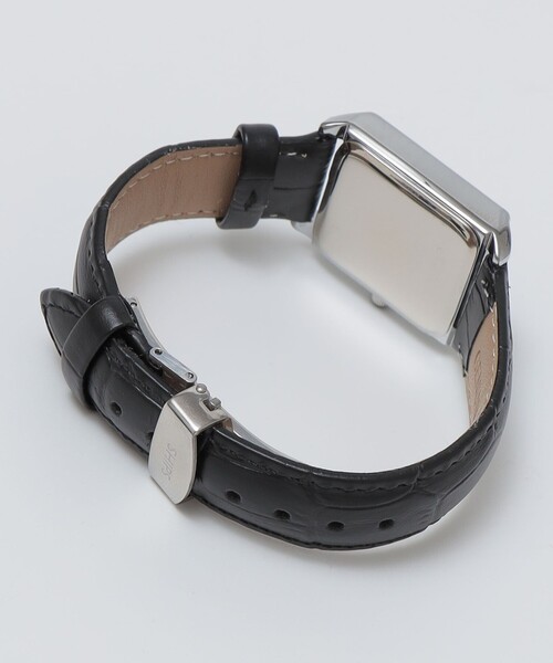 SHIPS（シップス）の「【WEB限定】SHIPS: スクエア Dバックル ウォッチ（アナログ腕時計・メンズ・シルバー/ブラック/ゴールド/ブラウン・ONE SIZE）」の7枚目の写真