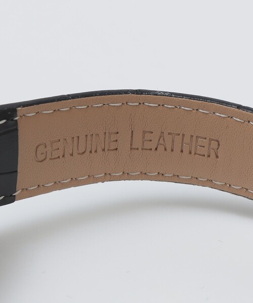 SHIPS（シップス）の「【WEB限定】SHIPS: スクエア Dバックル ウォッチ（アナログ腕時計・メンズ・シルバー/ブラック/ゴールド/ブラウン・ONE SIZE）」の9枚目の写真