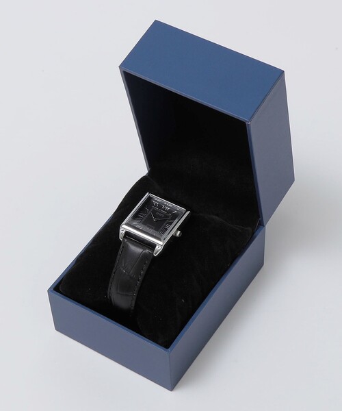 SHIPS（シップス）の「【WEB限定】SHIPS: スクエア Dバックル ウォッチ（アナログ腕時計・メンズ・シルバー/ブラック/ゴールド/ブラウン・ONE SIZE）」の10枚目の写真