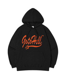 TOPBOY（トップボーイ）の「ゴートゥーヘル オーバーサイズ プリンティング フードスウェットシャツ（パーカー）」