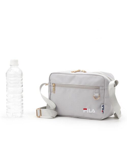 FILA（フィラ）の「【FILA別注】撥水ショルダー（ショルダーバッグ・レディース・グレー/ピンク/サックスブルー/ブラック・00）」の22枚目の写真