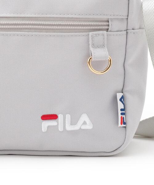 FILA（フィラ）の「【FILA別注】撥水ショルダー（ショルダーバッグ・レディース・グレー/ピンク/サックスブルー/ブラック・00）」の6枚目の写真