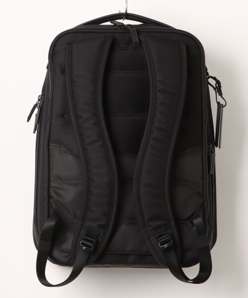ZERO HALLIBURTON(ゼロハリバートン)の「ビジネスリュック ZEST3 17/21L B4サイズ 15.6インチPC 2気室 81731(ビジネスバッグ・メンズ・ブルーグレー/ブラック・FREE)」の3枚目の写真