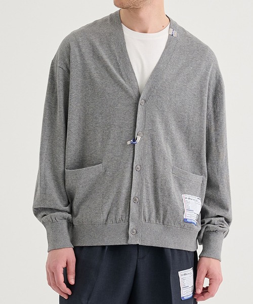 In・stru(men-tal).(インストルメンタル)の「【MIHARAYASUHIRO/ミハラヤスヒロ】CO/CA HIGH GAUGE KNIT CARDIGAN/ in・stru(men-tal).(カーディガン/ボレロ・メンズ・ブラック/ブラウン/グレー・44/46)」の3枚目の写真