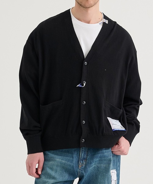 In・stru(men-tal).(インストルメンタル)の「【MIHARAYASUHIRO/ミハラヤスヒロ】CO/CA HIGH GAUGE KNIT CARDIGAN/ in・stru(men-tal).(カーディガン/ボレロ・メンズ・ブラック/ブラウン/グレー・44/46)」の2枚目の写真