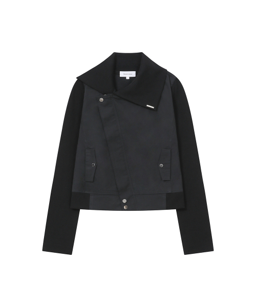 Miseki SEOUL(ミセキソウル)の「Slash ribbed jacket BLACK(その他アウター・レディース・その他・2/1)」の6枚目の写真