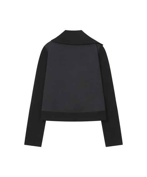 Miseki SEOUL(ミセキソウル)の「Slash ribbed jacket BLACK(その他アウター・レディース・その他・2/1)」の7枚目の写真
