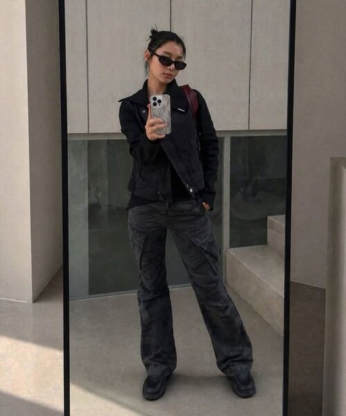 Miseki SEOUL(ミセキソウル)の「Slash ribbed jacket BLACK(その他アウター・レディース・その他・2/1)」の8枚目の写真