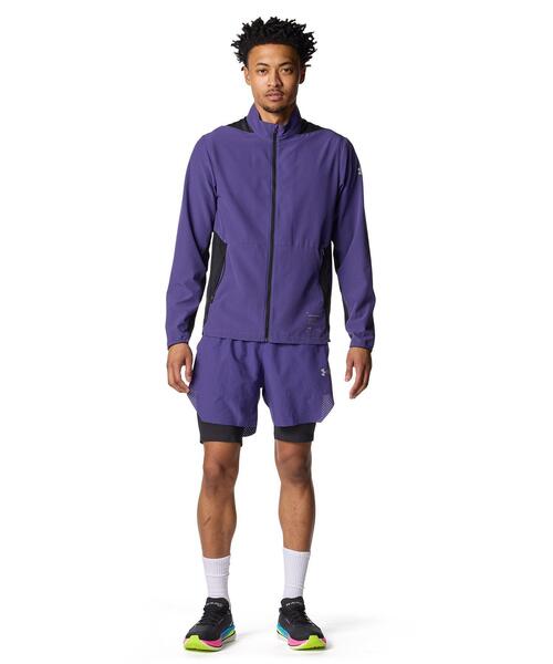 UNDER ARMOUR(アンダーアーマー)の「UAライトウエイト ウーブン ジャケット(トレーニング/メンズ)(その他アウター・メンズ・パープル系・L/M/XL/S/2XL)」の3枚目の写真