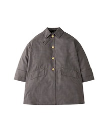MACKINTOSH｜マッキントッシュのステンカラーコート（ストライプ柄
