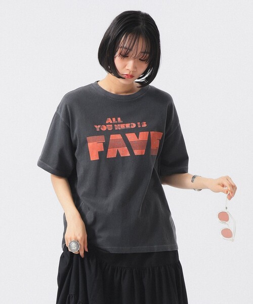 SCREEN STARS（スクリーンスターズ）の「【別注】SCREEN STARS / ロゴ プリント ショートスリーブ（Tシャツ/カットソー・レディース・サックスブルー/ブラック・ONE SIZE）」の15枚目の写真