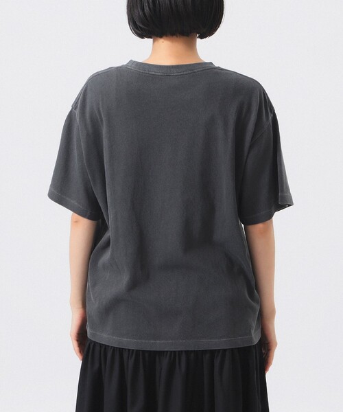 SCREEN STARS（スクリーンスターズ）の「【別注】SCREEN STARS / ロゴ プリント ショートスリーブ（Tシャツ/カットソー・レディース・サックスブルー/ブラック・ONE SIZE）」の18枚目の写真