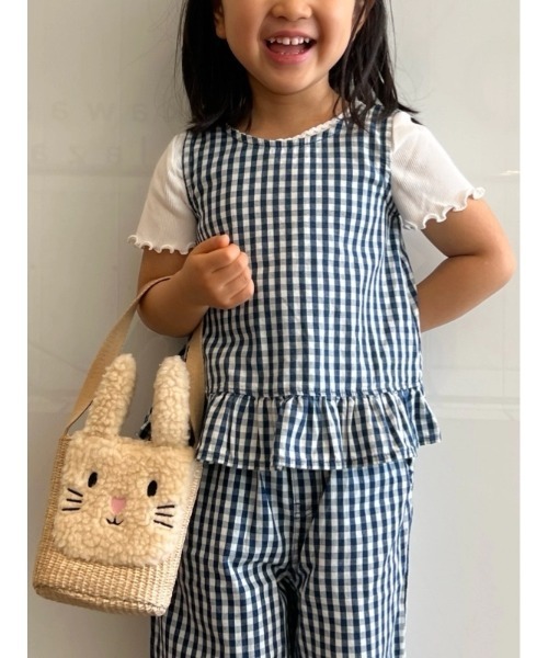 GAP(ギャップ)の「バニー ストローバッグ (幼児)(ハンドバッグ・キッズ・ナチュラル・ONE SIZE)」の5枚目の写真